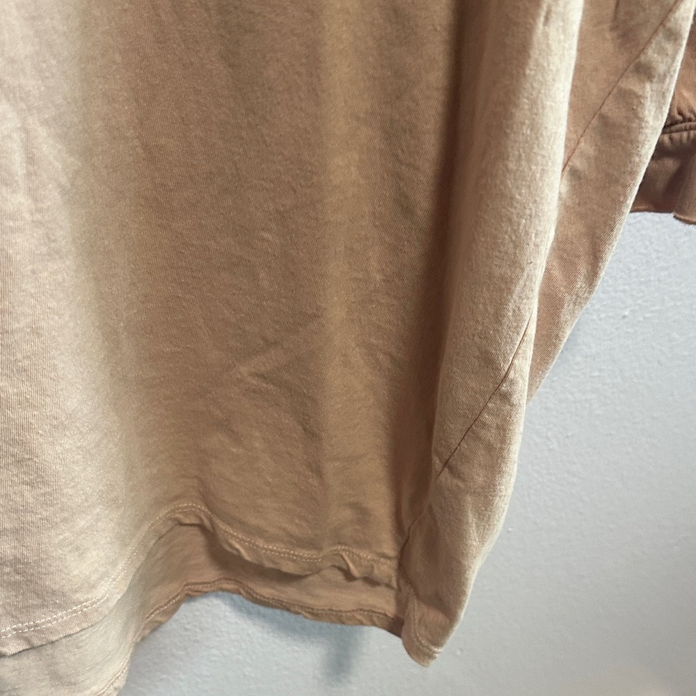 Umgee Oversized Long Sleeve Tee in Light Pink - Picture 6 of 8